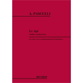 Pasculli, a. le api, estudio caracteristico para oboe y pian