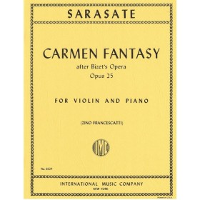 Sarasate, P. Fantasia Carmen  op.25 violin y piano (Ed. IMC)