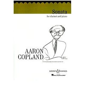 Copland a. sonata para clarinete y piano (boosey / hal leona