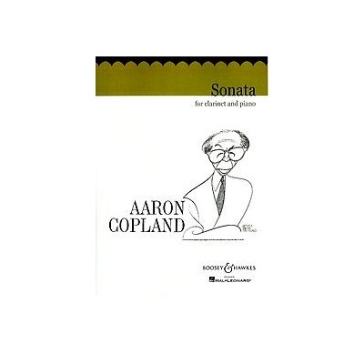 Copland a. sonata para clarinete y piano (boosey / hal leona