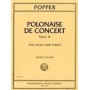 Popper d. polonesa de concierto op. 14 para cello y piano (e