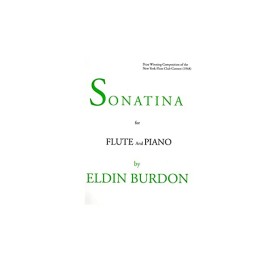 Burton e. sonatina para flauta y piano