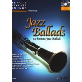 Mauz r. jazz balladas clarinete y piano (+cd) (schott)