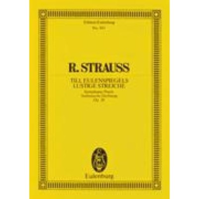 Strauss r. till eulenspiegels op.28 (partitura director) (eu