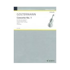Goltermann g. concierto nº 3 si m op.51 para cello y piano (ed. schott)