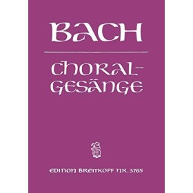 Bach corales (389) para coro mixto
