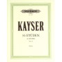 Kayser h.e.  estudios (36) para violin op.20 (Ed. Peters)