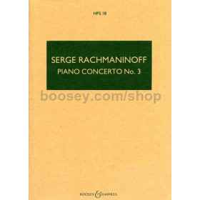 Rachmaninoff s. piano concierto nº3 op.30 (study score)