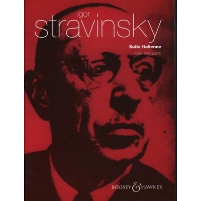 Stravinsky i. suite italiana para cello y piano (booseyhawke