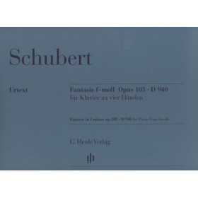 Schubert, f. fantasia fam op. 103 d 940 para piano 4 manos (