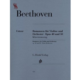 Beethovenromanzas op.40 y 50 para violin y piano (urtext) ++
