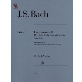 Bach j.s.  sonatas v.2  urtext para flauta y piano (henle ve