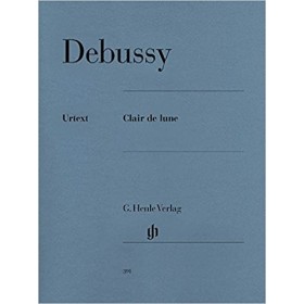 Debussy, c. claro de luna para piano (ed. henle verlag)