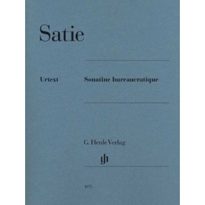 Satie e. sonatine bureaucratique para piano (henle verlag)