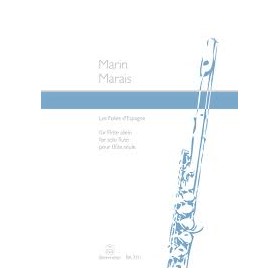 Marais, M. Les folies d´Espagne para flauta sola (Barenreiter)