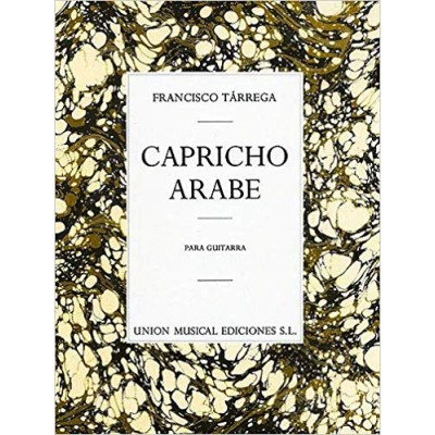 Tarrega, f. capricho arabe para guitarra (ed. ume)