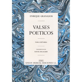 Granados E. Valses poeticos para guitarra (Ed. UME)