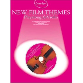 Guestspot. new film themes. playalong para violin con cd (ed