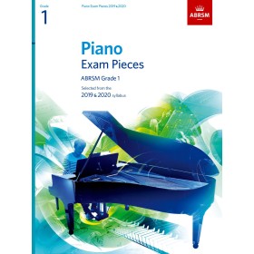 Partitura piano exam pieces grade1 2019-2020