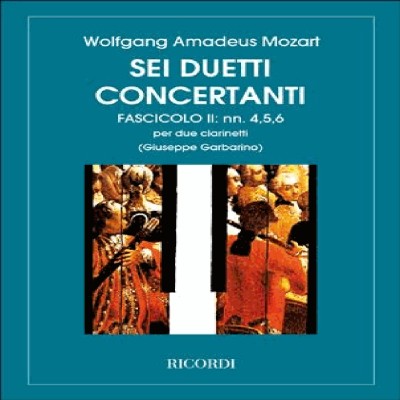 Mozart w.a. 6 duetos concertantes vol. 2 (nº 4, 5 y 6) (ed.