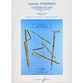 Andersen-pequeños estudios (18) op.41 para flauta (heriche)
