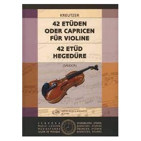 Kreutzer. Estudios (42) para violin (Ed. EMB)