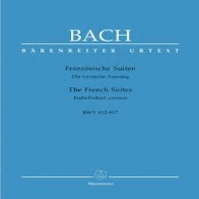 Bach j.s.  suites francesas urtext  bwv.812-817