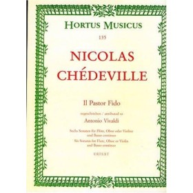 Chedeville n. sonatas op.13 "il pastor fido" de vivaldi scor