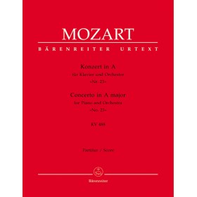 Mozart w.a. concierto en la mayor para piano y orquesta nº23