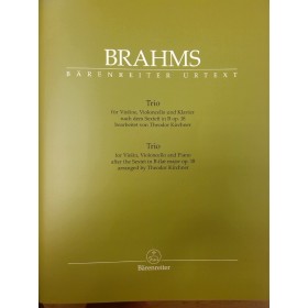 Brahms. trio ( violin,cello y clave )