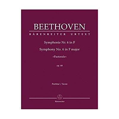 Beethoven, sinfonia nº 6 en fa mayor "pastorale" op. 68 scor