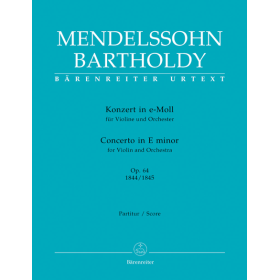 Mendelssohn f. concierto en mi menor para violin y orquesta