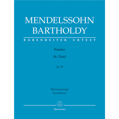 Mendelssohn f.  paulus (st. paul) op.36