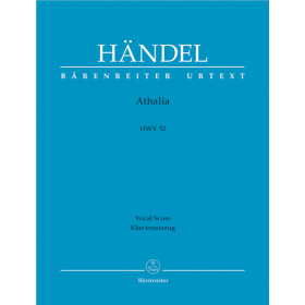 Haendel, athalia hwv 52 (vocal score, piano)