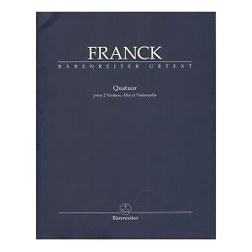Franck cuarteto para 2 violines, viola y cello