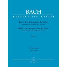 Bach j.s. cantata (para el primer domingo despues de trinida