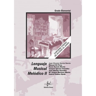 Lenguaje Musical Melódico 2 (audio en APP) Ediciones Sib