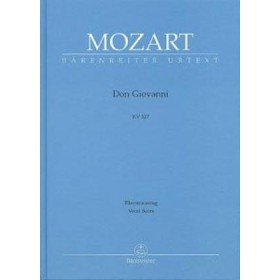 Mozart. Don Giovanni kv 527 voz y piano (Barenrieter)