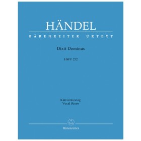 Handel g.f.  dixit dominus hwv.232 (vocal score)