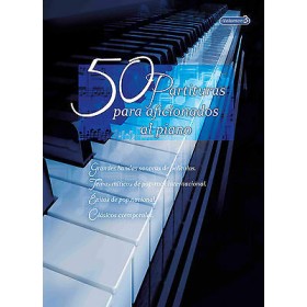 "50 partituras para aficionados al piano volumen 5"