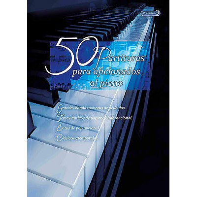 "50 partituras para aficionados al piano volumen 6"
