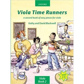 Viola time runners libro 2 con cd. blackwell,kathy and david (oxford)