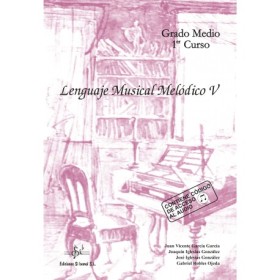 Lenguaje musical melodico 5º (audio en APP) (grado medio 1º) Ediciones Sib