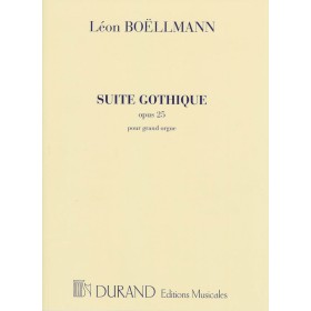 Boellmann, suite gothique para organo ed. durand