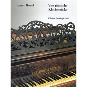 Fanny hensel. 4 piezas piano romano ed. breitkopf