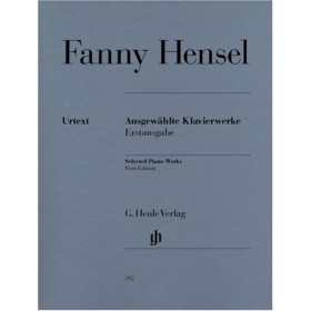 Fanny hensel. ausgewahlte kavierwerke ed. henle verlag