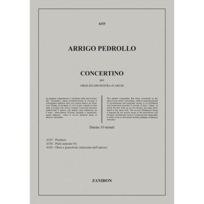 Pedrollo a.concertino para oboe y piano (zanibon)
