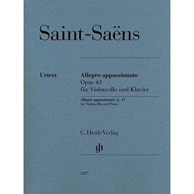 Saint-saens. allegro appassionato opus 43. cello y piano. edit.henle verlag