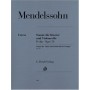 Mendelssohn. sonata para piano y cello en d major op.58 ed.henle verlag