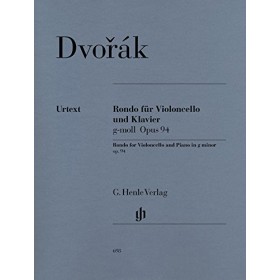 Dvorak. rondo para cello y piano en g menor op.94 ed.henle verlag